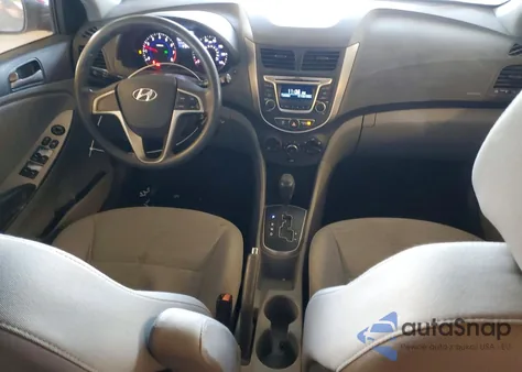 2016 Hyundai Accent Se z USA, uszkodzony, nr VIN KMHCT5AE8GU276758